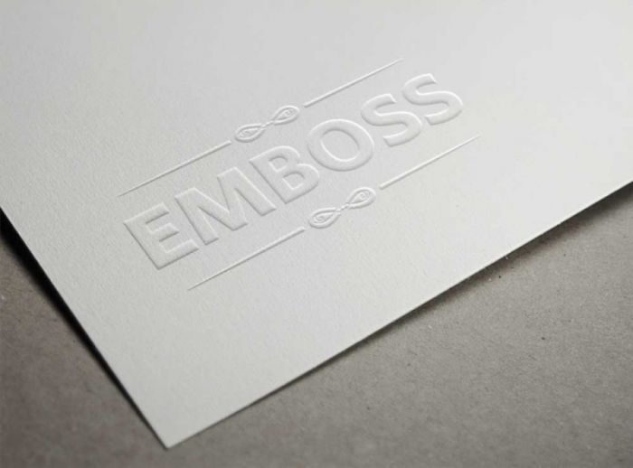 embossing